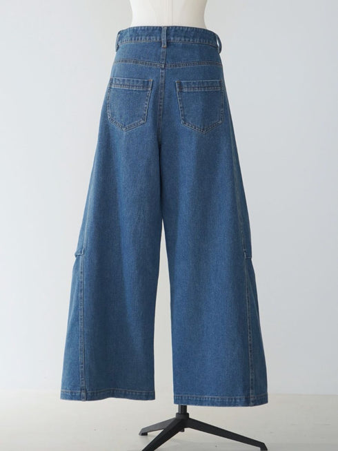 【 予約:2月中旬 】スーパーワイドデニム /M261-33017