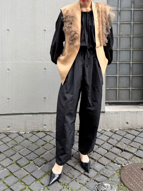 【 予約:2月中旬 】オフショルコンビネゾン /M261-33014