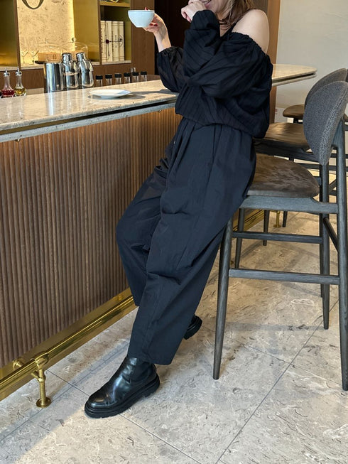 【 予約:2月中旬 】オフショルコンビネゾン /M261-33014