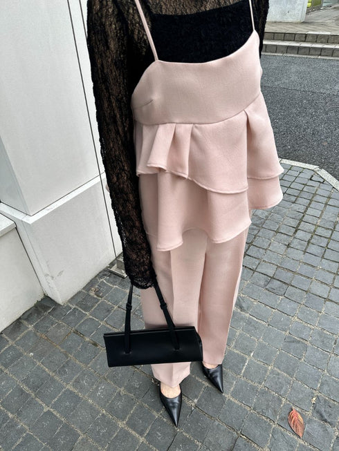 【 予約:2月中旬 】リネンライクストレートPT /M261-33016