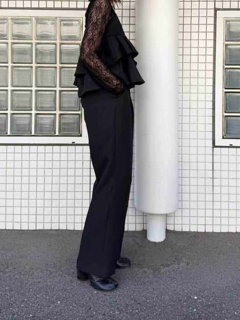 【 予約:2月中旬 】リネンライクストレートPT /M261-33016