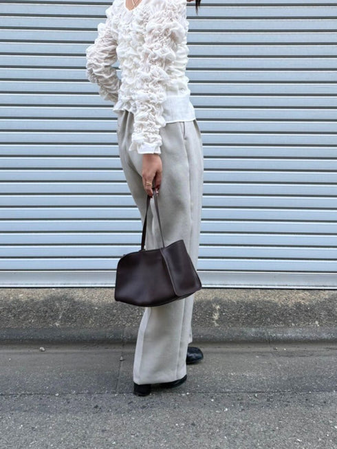 【 予約:2月中旬 】リネンライクストレートPT /M261-33016