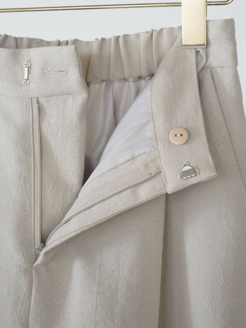 【 予約:2月中旬 】リネンライクストレートPT /M261-33016