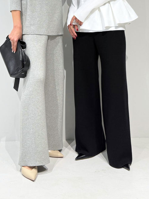 【 予約:2月中旬 】スウェットライクニットPT /M261-33026