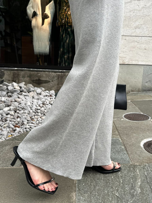 【 予約:2月中旬 】スウェットライクニットPT /M261-33026