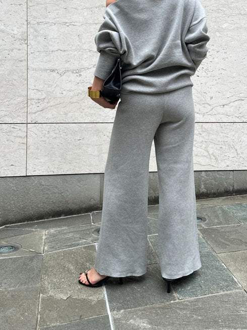 【 予約:2月中旬 】スウェットライクニットPT /M261-33026