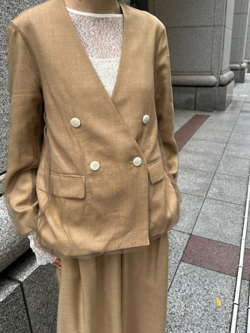 【 予約:2月中旬 】オーバーチュールジャケット /M261-43002