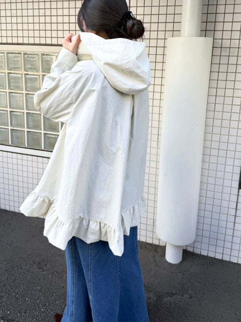 【 予約:2月中旬 】フリルマウンテンパーカー /M261-43012