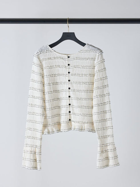 【 予約:2月中旬 】ミニフリル2WAYカーデ /M261-83022