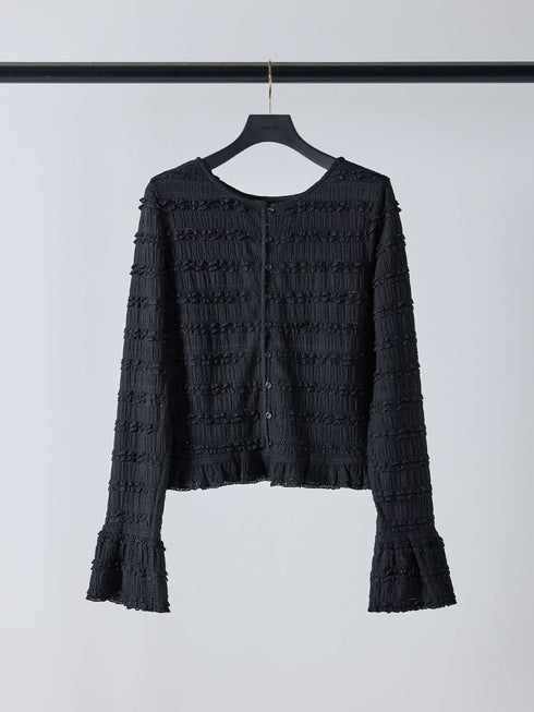 【 予約:2月中旬 】ミニフリル2WAYカーデ /M261-83022