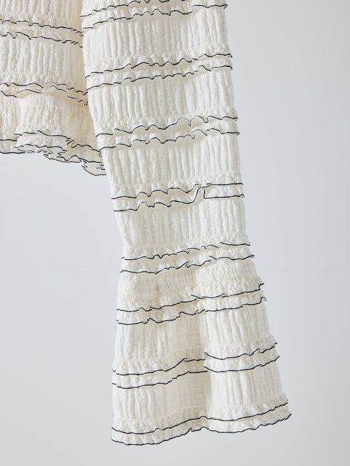 【 予約:2月中旬 】ミニフリル2WAYカーデ /M261-83022