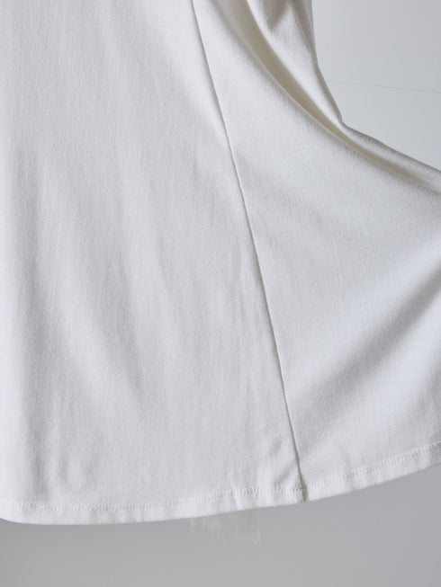 【 予約:2月中旬 】レースカラーフレアTOPS /M261-83030