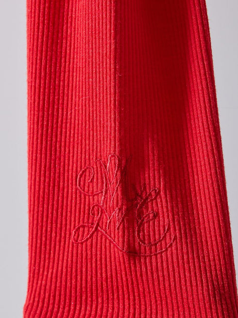 【 予約:2月中旬 】ラメリブバックリボンTOPS /M261-87023