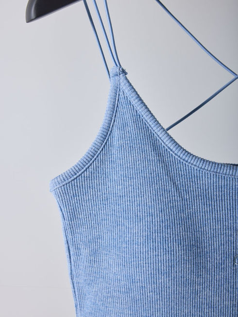 ラメリブカップ付きキャミ /M261-87024