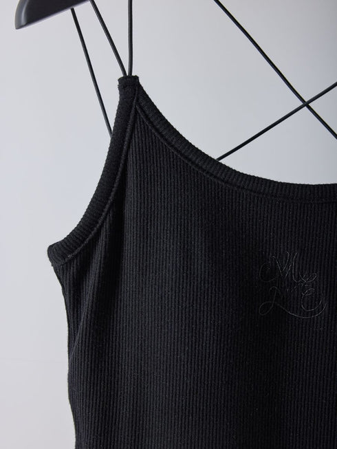 【 予約:2月中旬 】ラメリブカップ付きキャミ /M261-87024