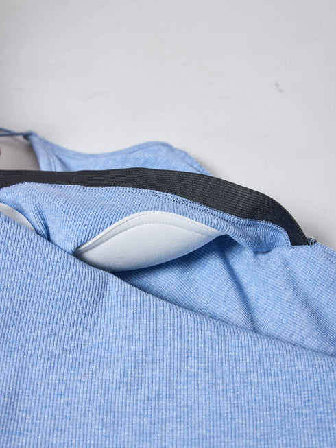 ラメリブカップ付きキャミ /M261-87024