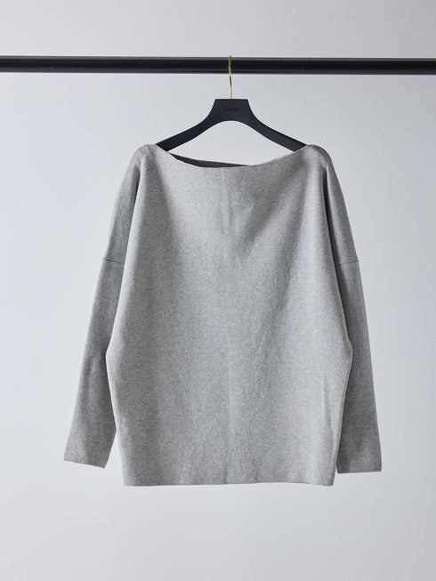【 予約:2月中旬 】スウェットライクドルマンニット /M261-93025