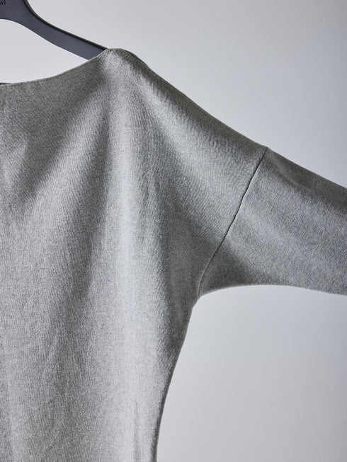 【 予約:2月中旬 】スウェットライクドルマンニット /M261-93025