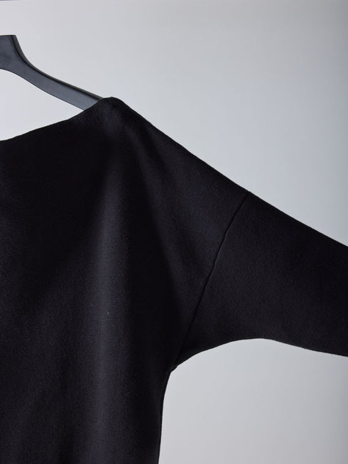 【 予約:2月中旬 】スウェットライクドルマンニット /M261-93025