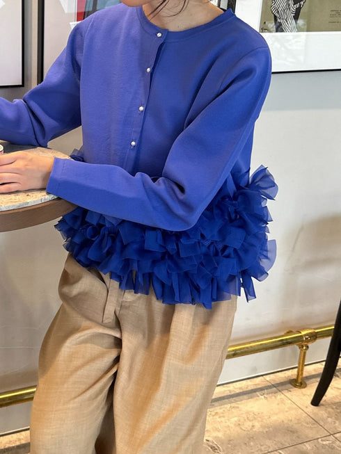 リボンフリンジカーデ /M261-97027