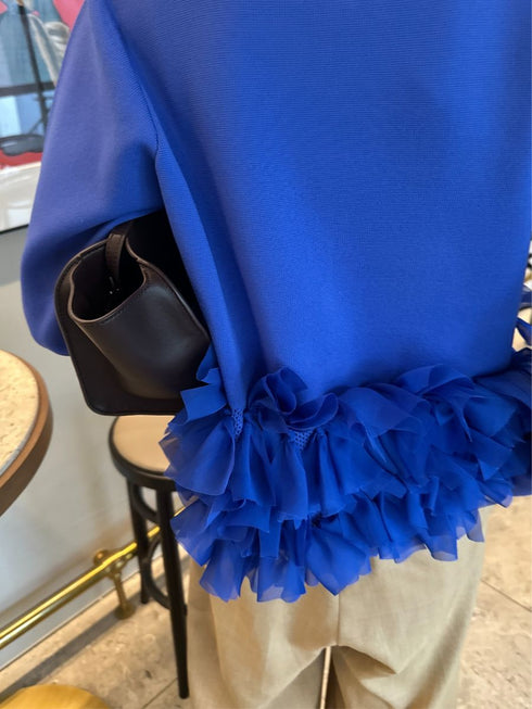 【 予約:2月中旬 】リボンフリンジカーデ /M261-97027