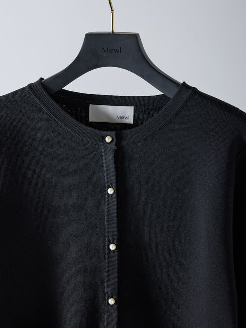 【 予約:2月中旬 】リボンフリンジカーデ /M261-97027