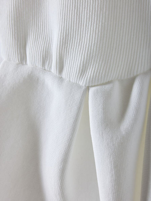 【 予約:2月中旬 】ペプラムニット /M261-97028