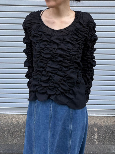 【 予約:2月中旬 】シャーリングTOPS /M261-13031