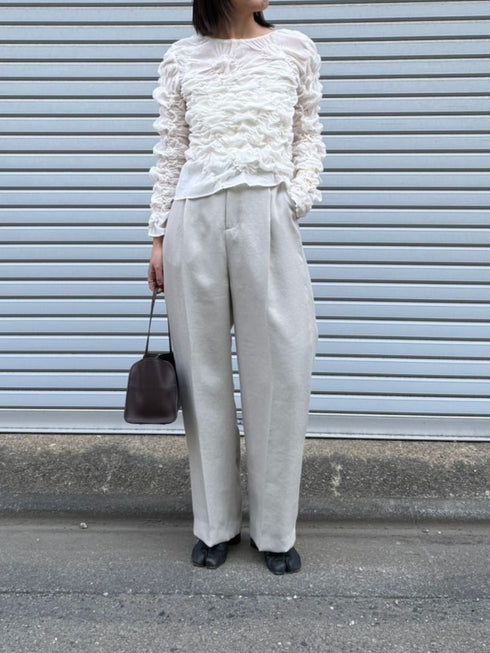 【 予約:2月中旬 】シャーリングTOPS /M261-13031