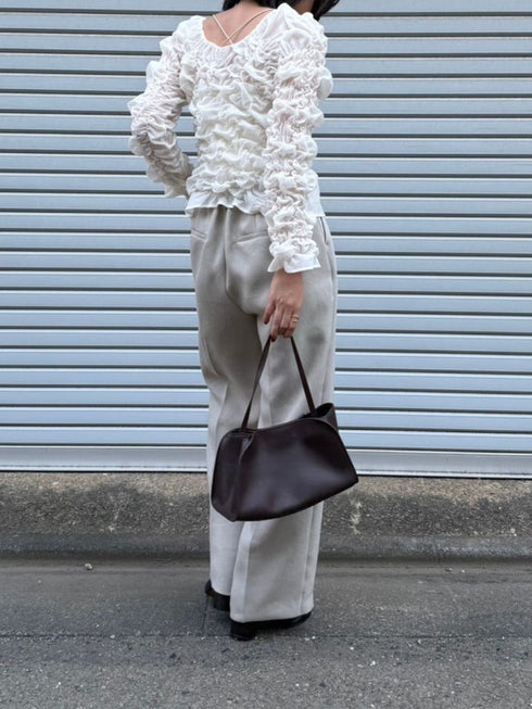 【 予約:2月中旬 】シャーリングTOPS /M261-13031