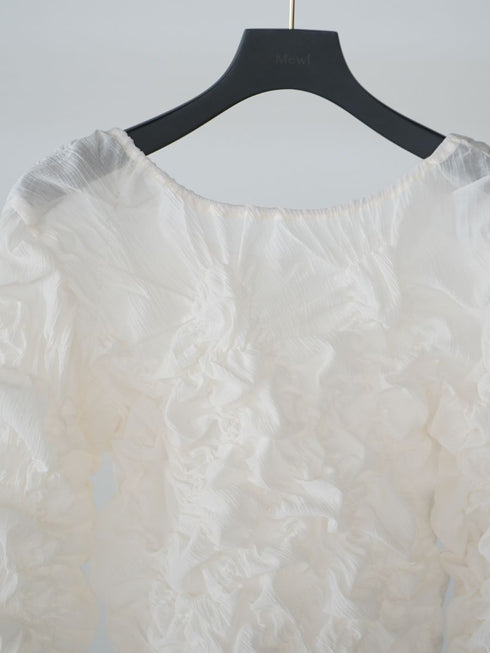 【 予約:2月中旬 】シャーリングTOPS /M261-13031