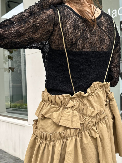 【 予約:2月中旬 】レースボートネックTOPS /M261-83021