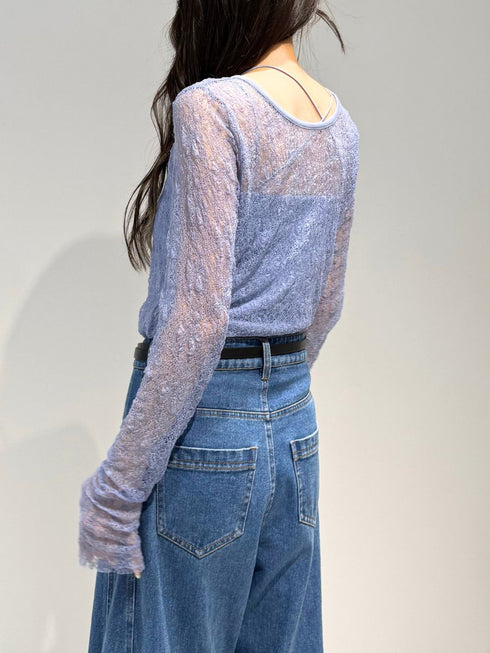 【 予約:2月中旬 】レースボートネックTOPS /M261-83021