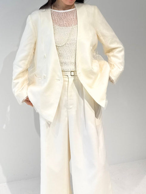 【 予約:2月中旬 】レースボートネックTOPS /M261-83021