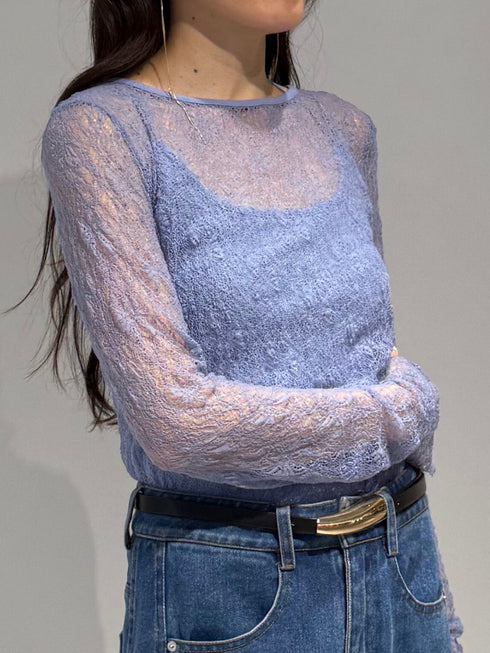 レースボートネックTOPS /M261-83021
