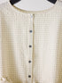 【 予約:8月中旬 】チェックペプラムフリルBL /M263-13110