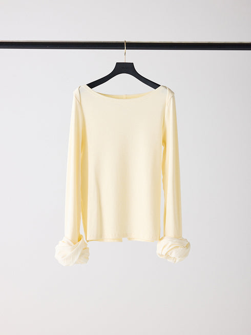 【 予約:8月中旬 】シュシュスリーブTOPS /M263-88115