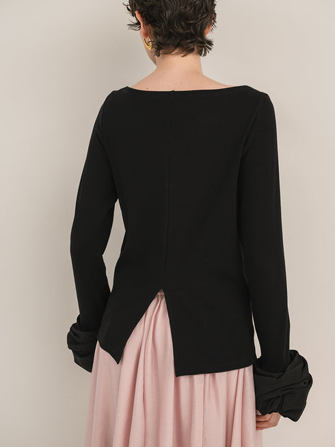 【 予約:8月中旬 】シュシュスリーブTOPS /M263-88115