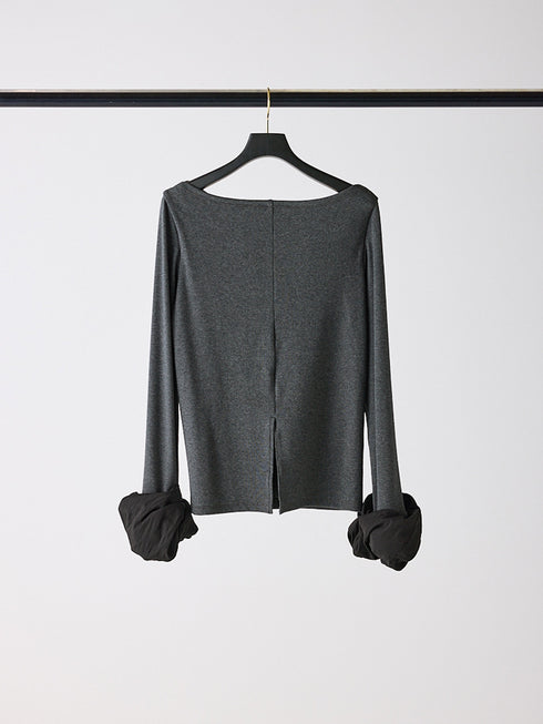 【 予約:8月中旬 】シュシュスリーブTOPS /M263-88115