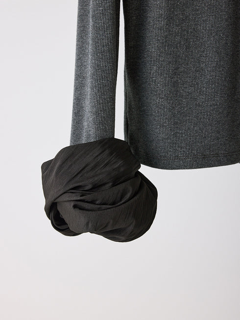 【 予約:8月中旬 】シュシュスリーブTOPS /M263-88115