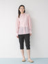 【 予約:1月中旬 】SHEER CURVY SHIRT /M264-18167