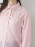 【 予約:1月中旬 】SHEER CURVY SHIRT /M264-18167