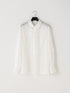 【 予約:1月中旬 】SHEER CURVY SHIRT /M264-18167