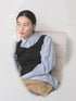 【 予約:1月中旬 】SHEER CURVY SHIRT /M264-18167