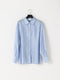 【 予約:1月中旬 】SHEER CURVY SHIRT /M264-18167