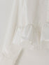 【 予約:1月中旬 】TULLE PEPLUM BLOUSE /M264-18168