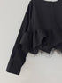 【 予約:1月中旬 】TULLE PEPLUM BLOUSE /M264-18168