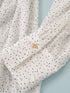 【 予約:1月中旬 】DOT SHEER CURVY SHIR /M264-18175