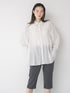 【 予約:1月中旬 】DOT SHEER CURVY SHIR /M264-18175