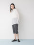 【 予約:1月中旬 】DOT SHEER CURVY SHIR /M264-18175